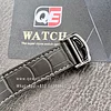 Cartier Santos Large Skeleton WHSA0009 Black ADLC steel case with leather strap 40mm Super Clone