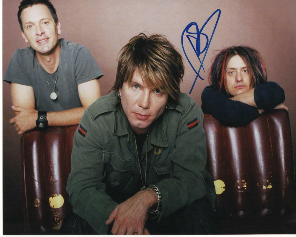 ROBBY TAKAC SIGNED AUTOGRAPHED 8X10 Photo Poster painting - GOO GOO DOLLS, JOHNNY RZEZNIK 1