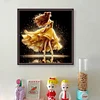 (Stamped/Counted) Ballerina Belle Silhouette-11CT Cross Stitch 40*40cm