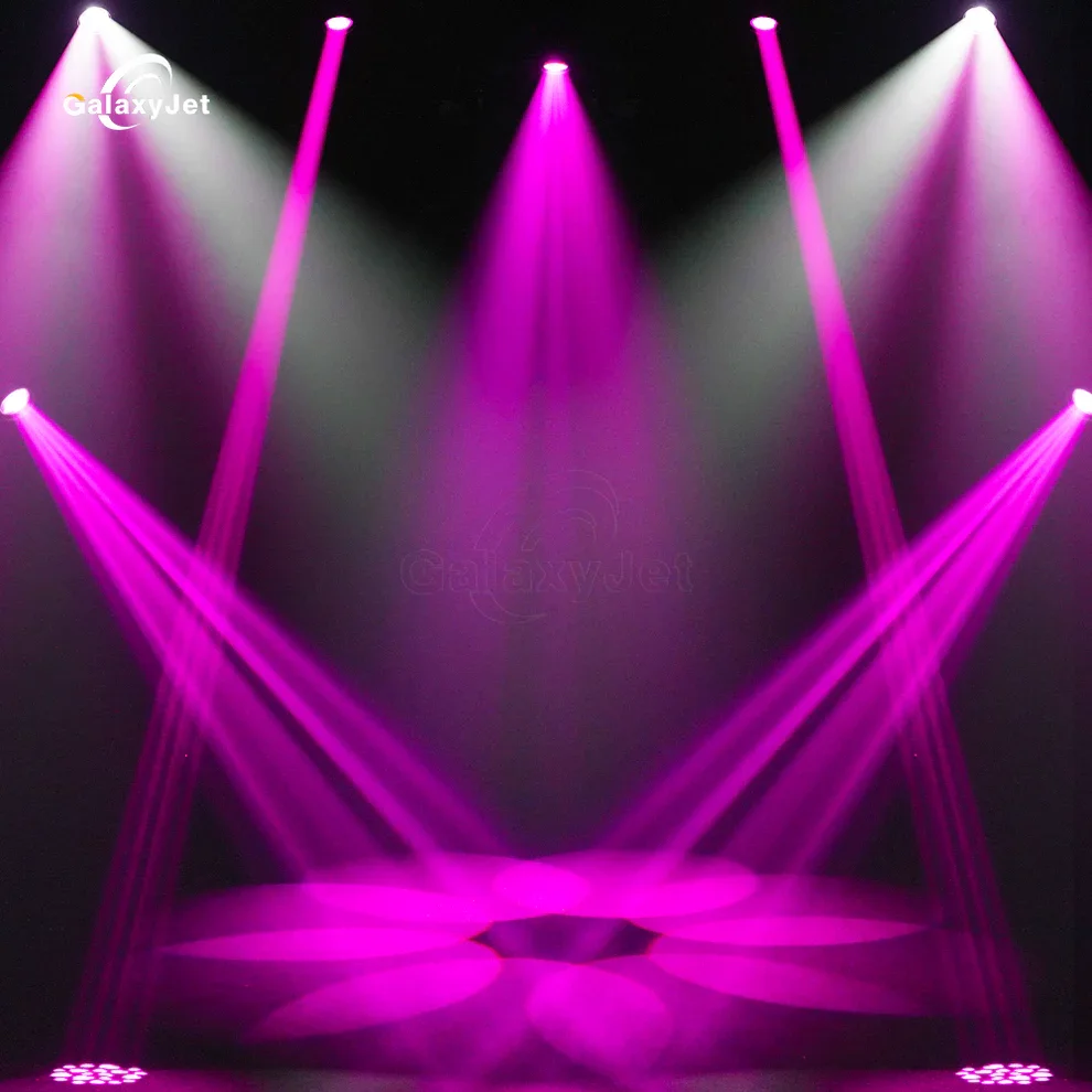 GalaxyJet LED Beam 300W Beam&Spot&Wash 3in1 Moving Head Lumini pentru concert de performanță scenică