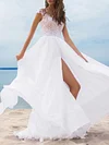 Split-Side Backless Short Sleeves Maxi Dresses