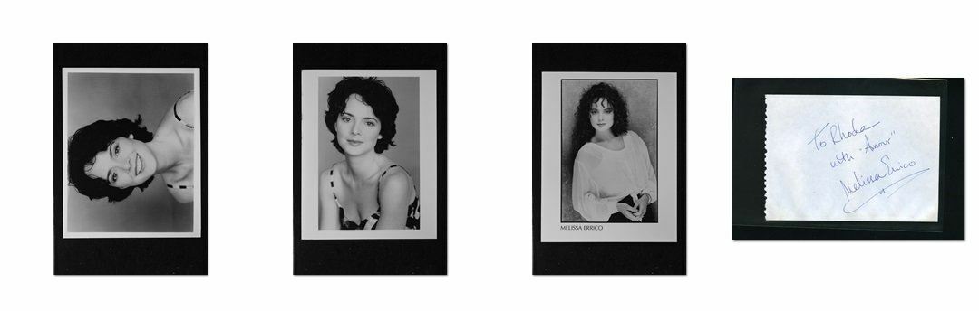 Melissa Errico - Signed Autograph and Headshot Photo Poster painting set - Frequency