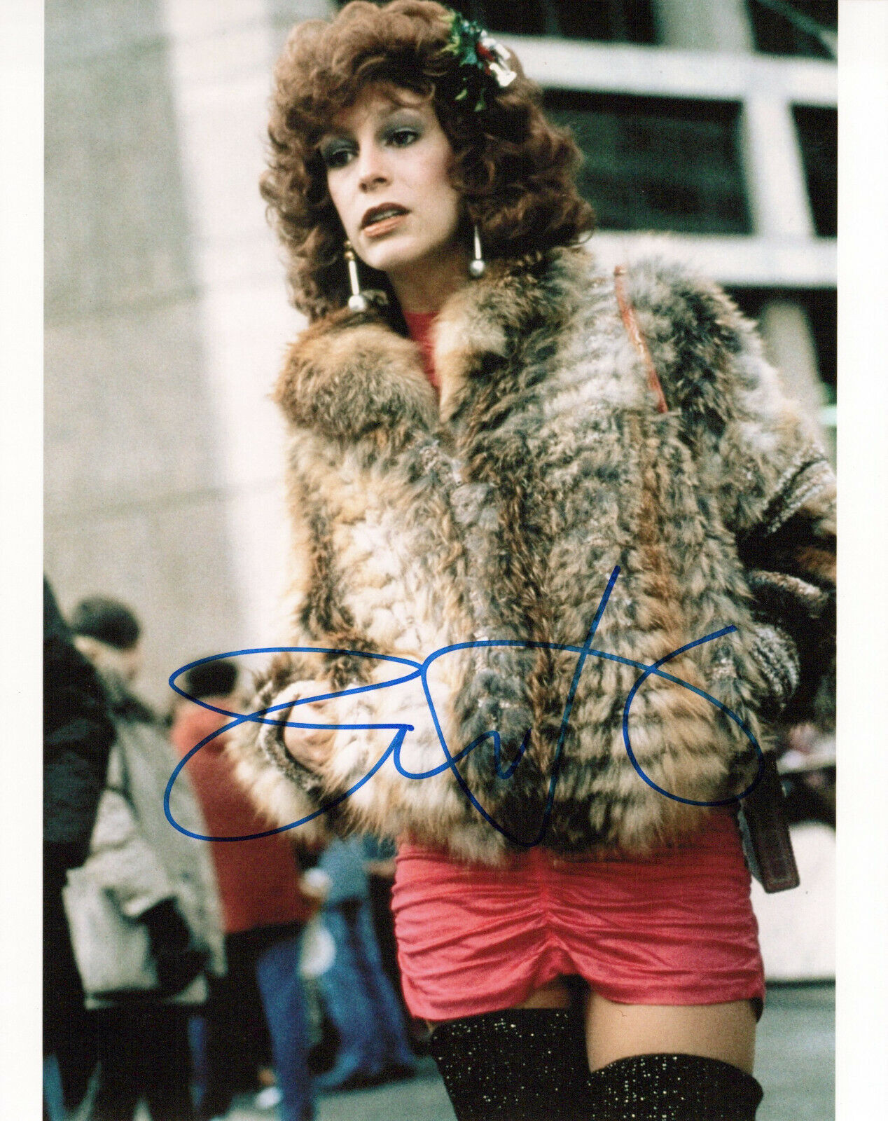 Jamie Lee Curtis Trading Places autographed Photo Poster painting signed 8x10 #3