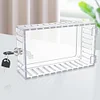 Thermostat Lock Box with Key Clear Large Thermostat Cover for Thermostat on Wall