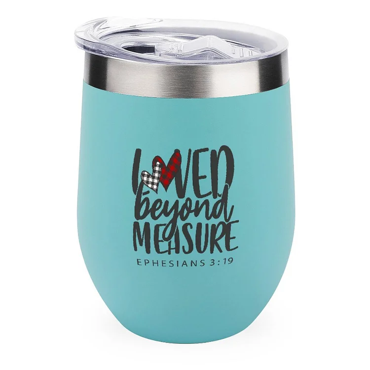 Loved Beyond Measure Tee Stainless Steel Insulated Cup - Heather Prints Shirts