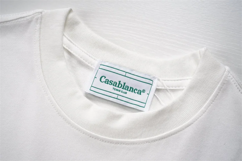 Casablanca 2023 new fashion T-shirt short sleeves
