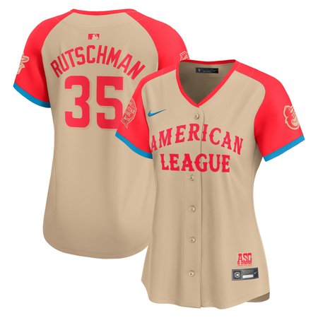 Women's American League Adley Rutschman  Cream 2024 MLB All-Star Game Limited Player Jersey