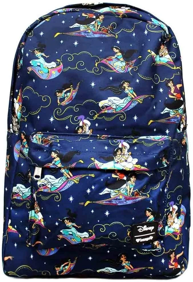 Aladdin Magic Carpet Ride Print Backpack Standard