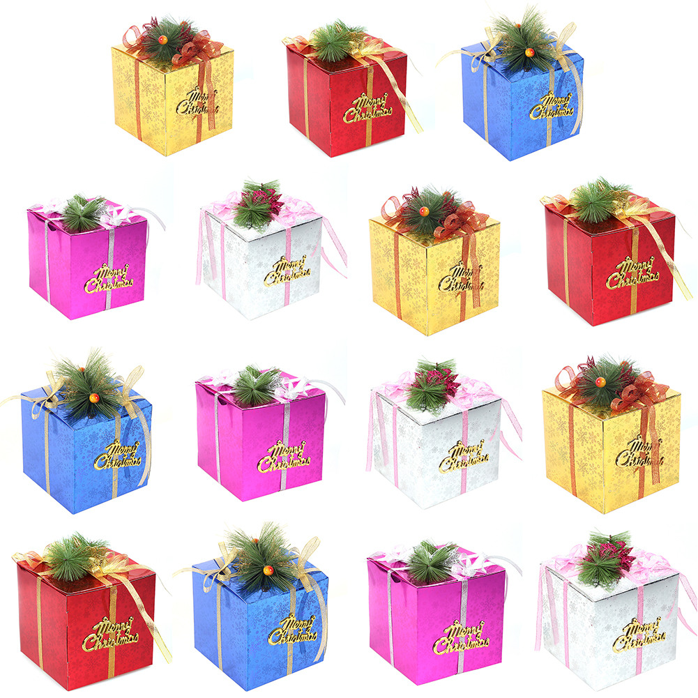 

Merry Christmas Letter Cookie Packaging Gifts Box Shopping Malls Decoration, Red, 501 Original