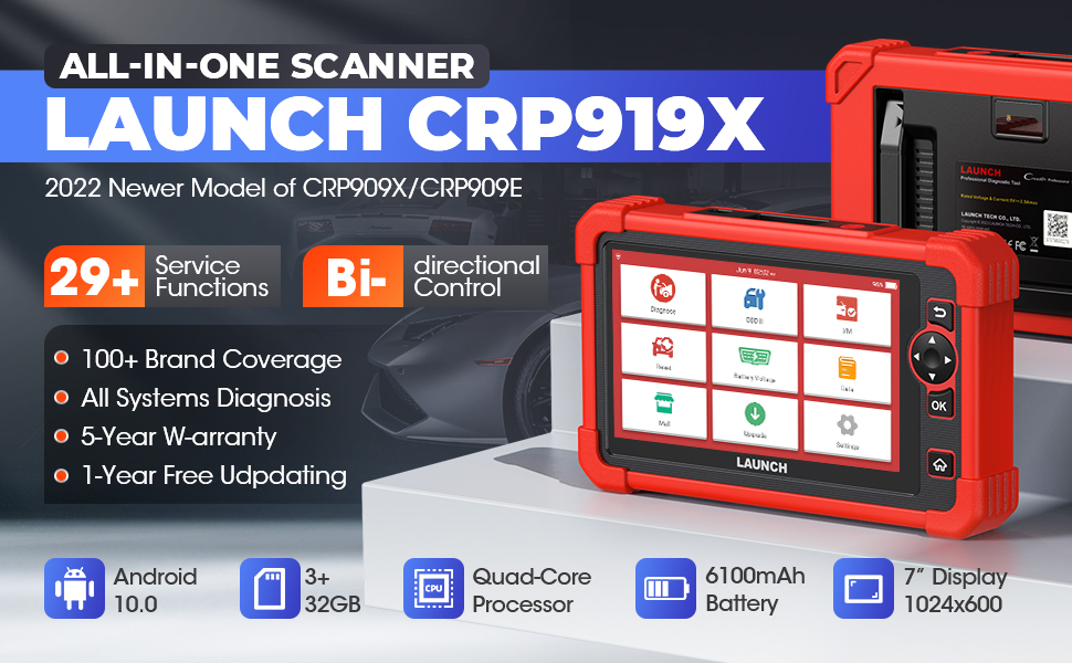 LAUNCH CRP919X Diagnostic Scan Tool Be Your Ideal Choice