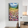 (40*70cm)Daisy Field - Full Round Drill Diamond Painting