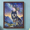 Diamond Painting-DIY Full Round Drill Wolf