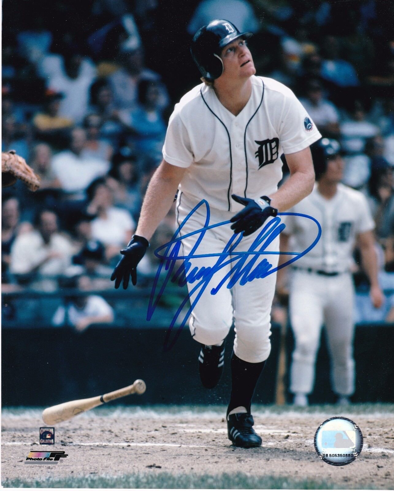 RUSTY STAUB DETROIT TIGERS ACTION SIGNED 8x10