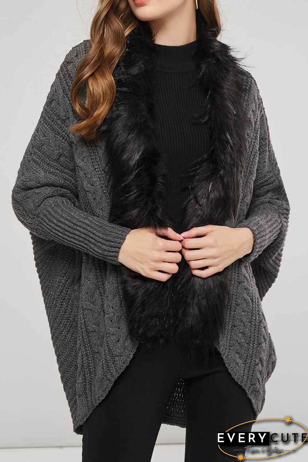 Classic Solid Color Baggy Coat