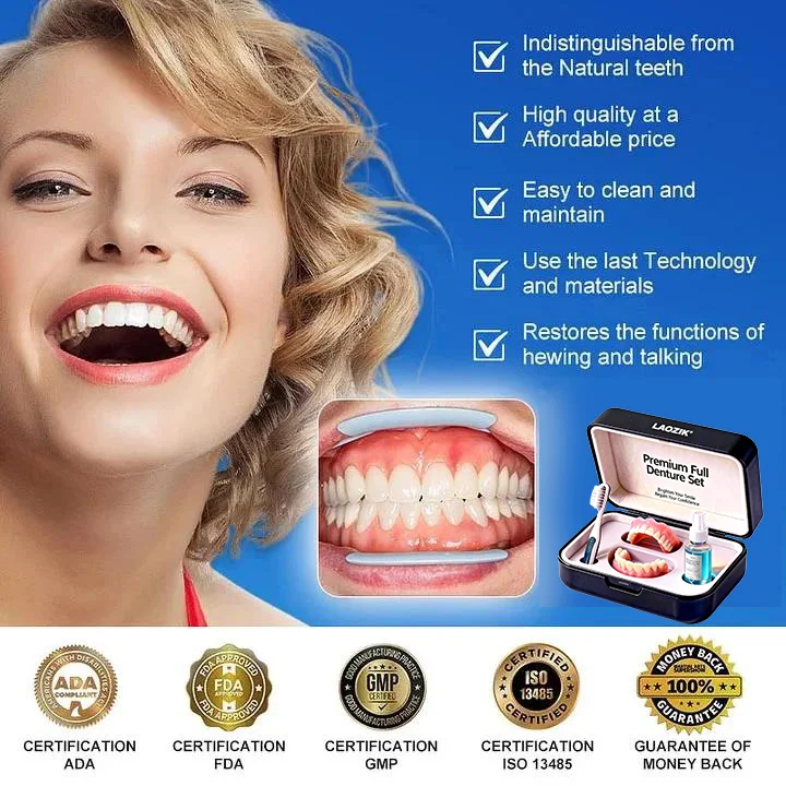 LAOZIK™ Custom-Fit Functional Dentures