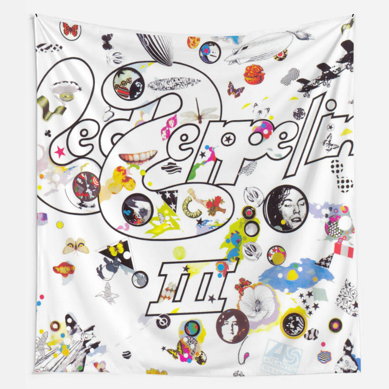 Led Zeppelin Iii Wall Tapestry Exclusive At Wallart Eshop