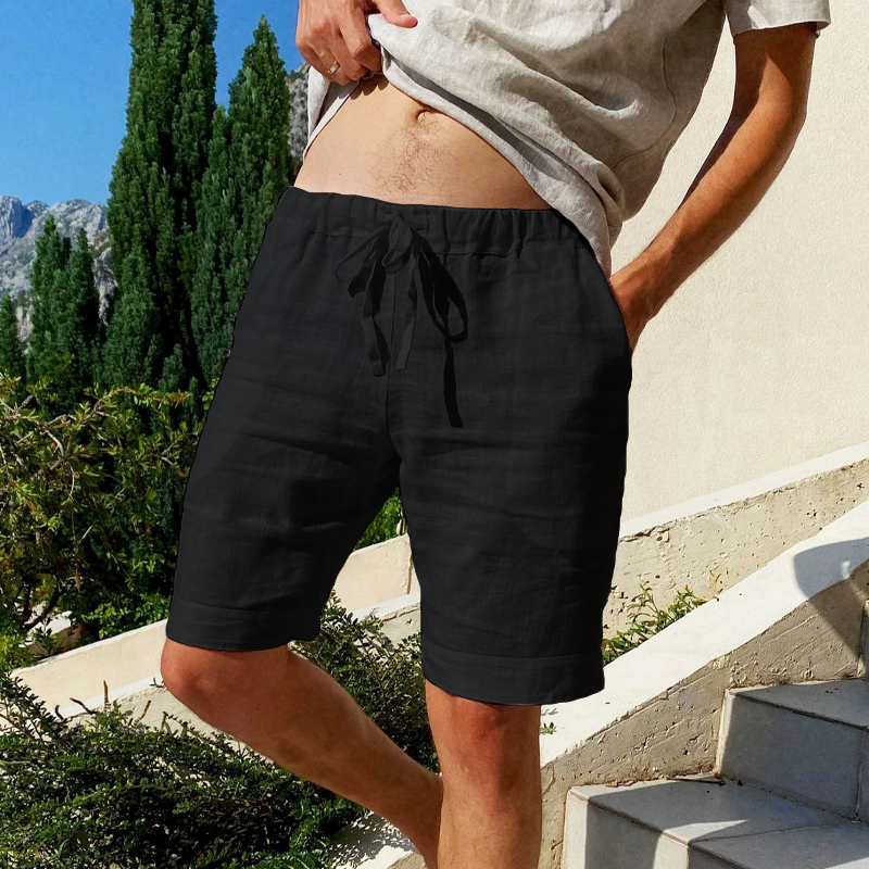 Linen Shorts-inspireuse