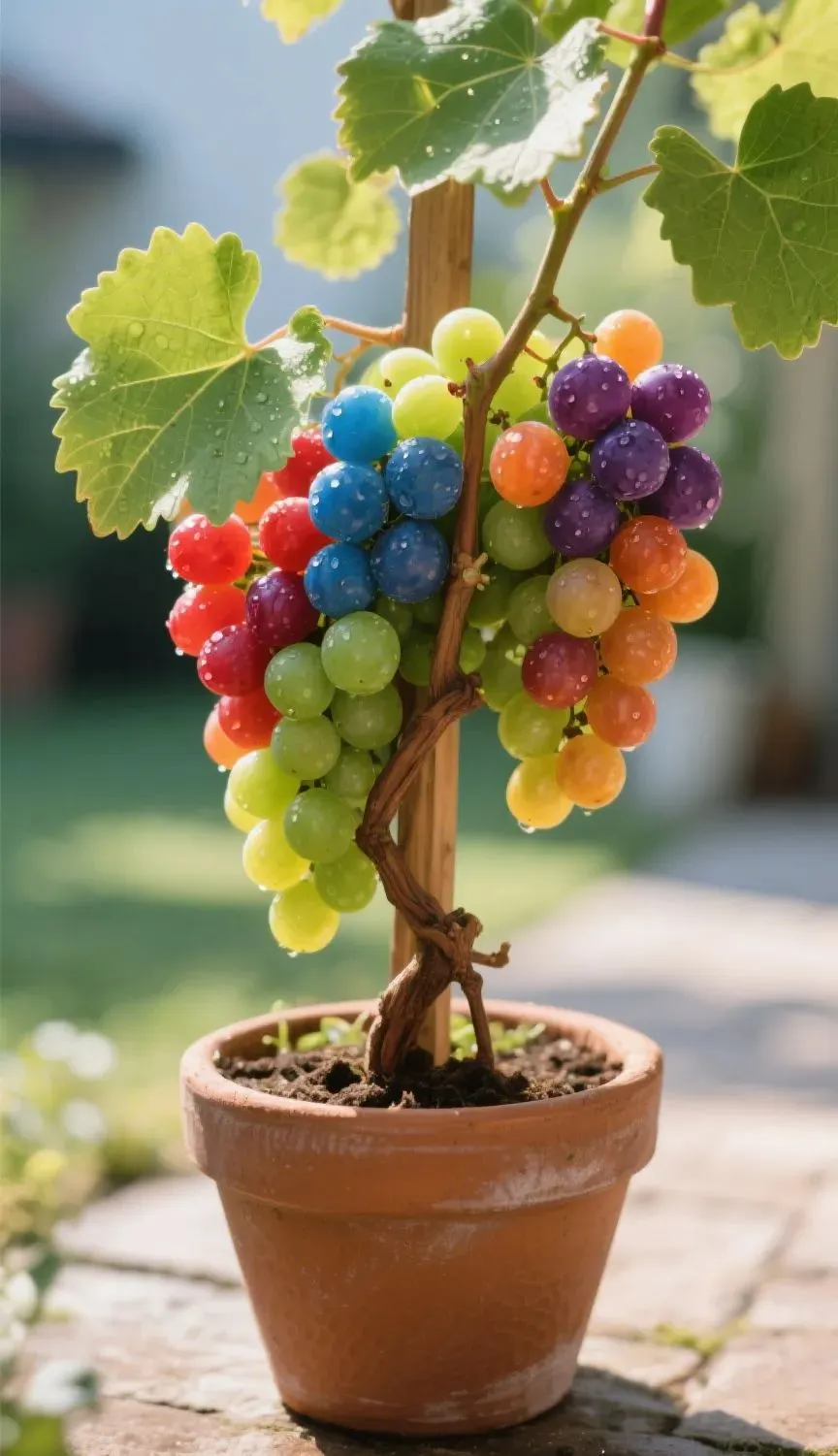 Colored Grape Seeds