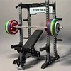 Original 1/12 Squat Rack Ornaments Set Fitness Gift Assembly Toy