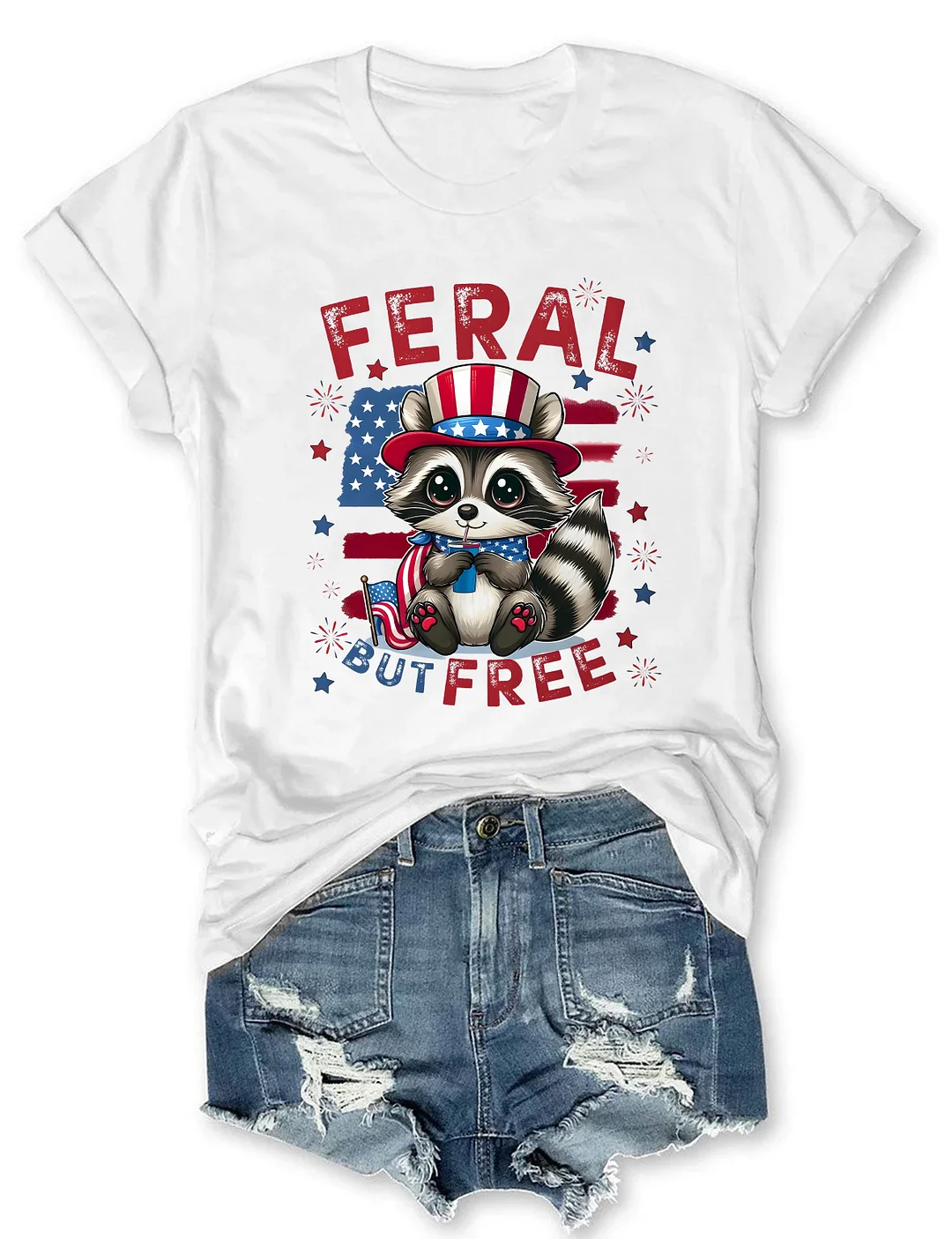 Feral But Free T-shirt