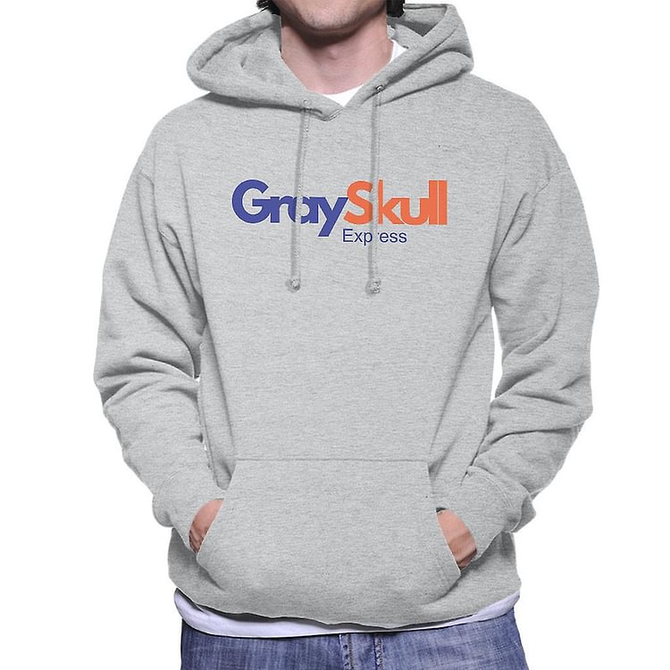 Fed Ex He Man Grayskull Express Men's Hooded Sweatshirt