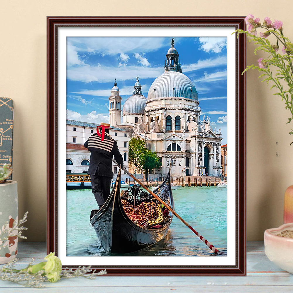 

(Multi-Size) Venice - Round/Square Drill Diamond Painting - 30*40CM, Square diamond 40*50cm, 501 Original