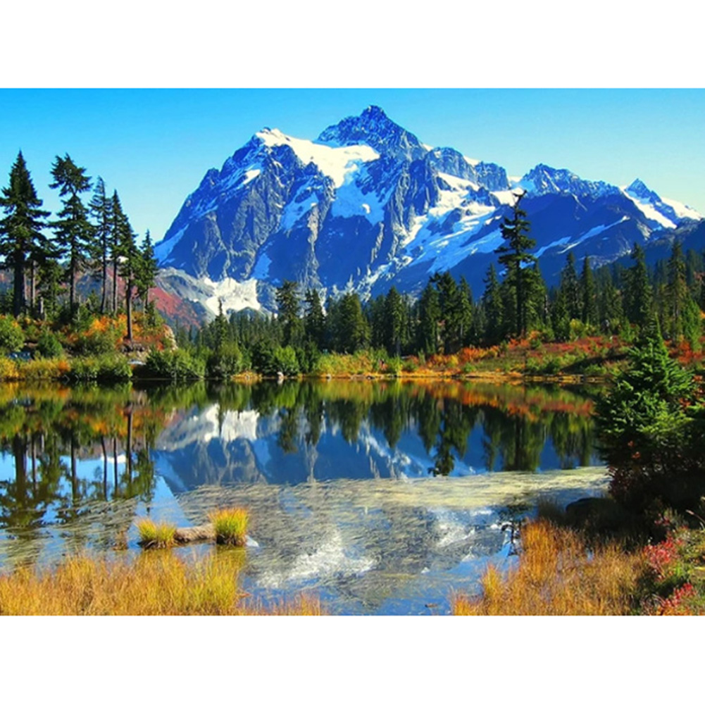 

50*40CM - Square Drill Diamond Painting - Landscape, 501 Original