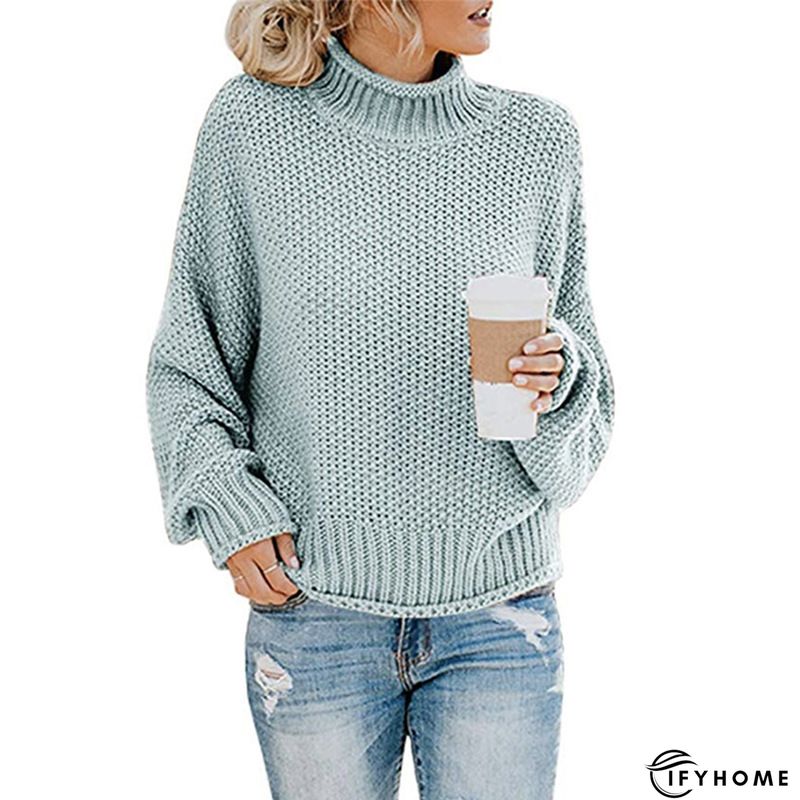 Elegant Long Sleeve Paneled Sweater | IFYHOME