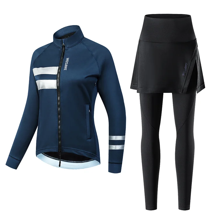Women‘s ’Winter Warm Thermal Fleece Cycling Suits 