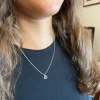 Collier de f&ecirc;te des m&egrave;res en acier inoxydable avec cheval