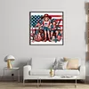 Independence Day Girl-11CT Stamped Cross Stitch 40*40cm tapestrymarket