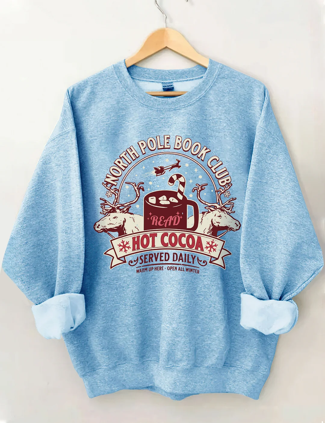 North Pole Book Club Sweatshirt