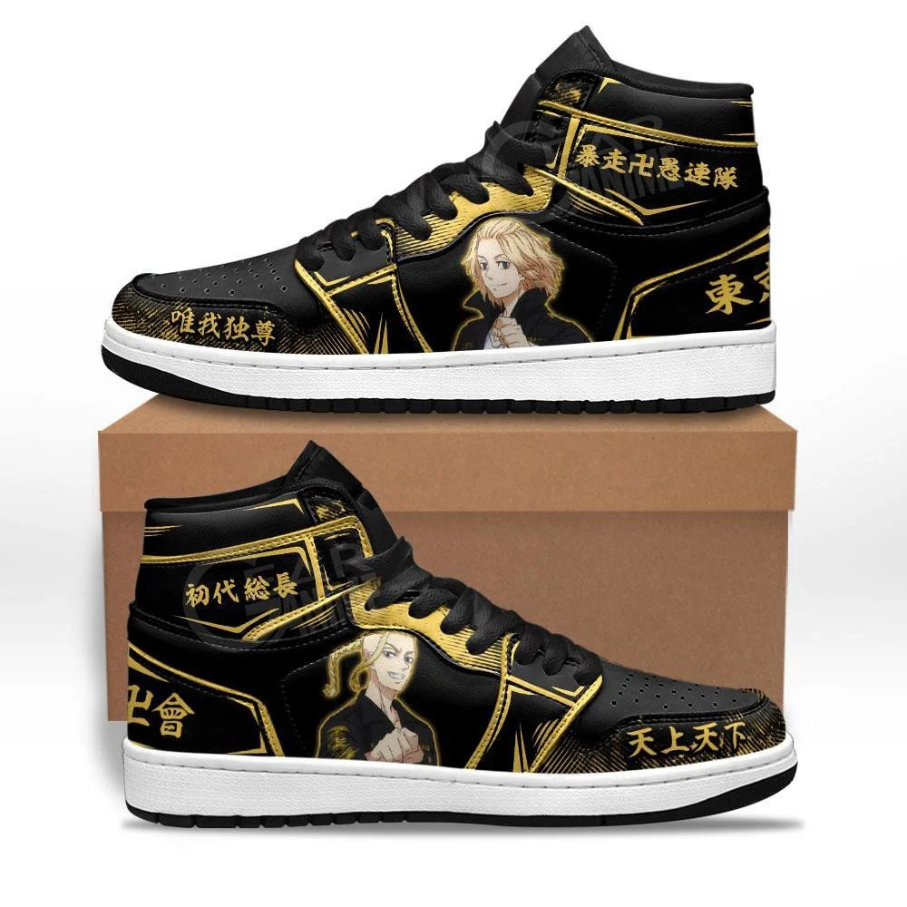 Kingofallstore - Mikey and Draken Sneakers Custom Anime Tokyo Revengers Shoes