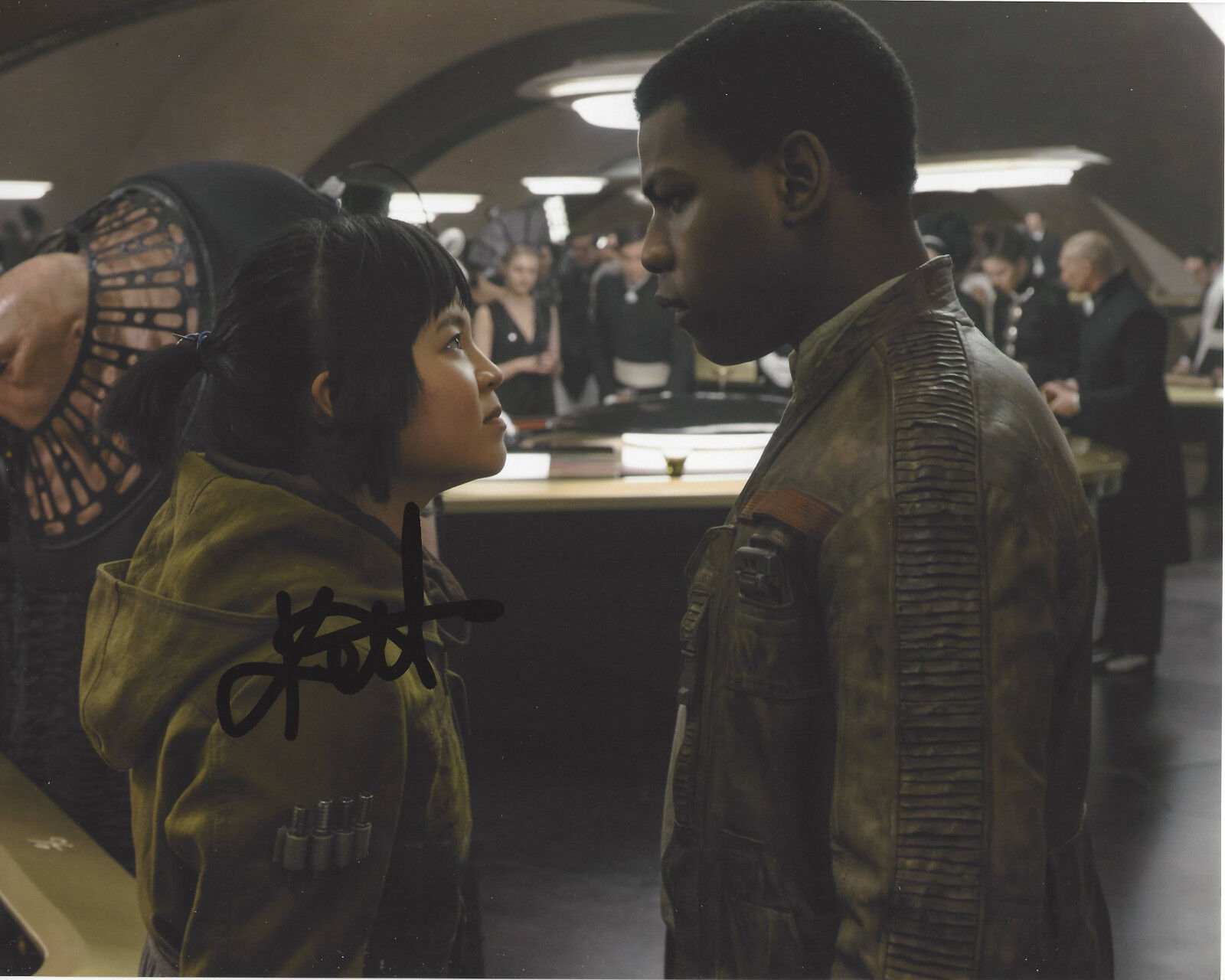 KELLY MARIE TRAN SIGNED 'STAR WARS: THE LAST JEDI' 8X10 Photo Poster painting D w/COA ACTRESS