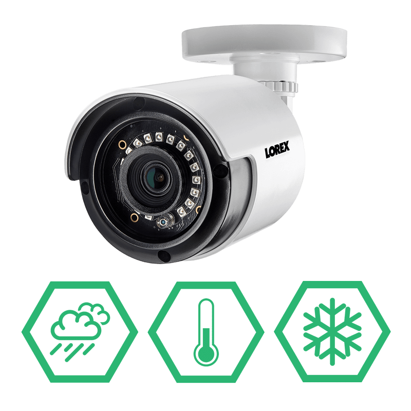 IP66 weatherproof security cameras from Lorex