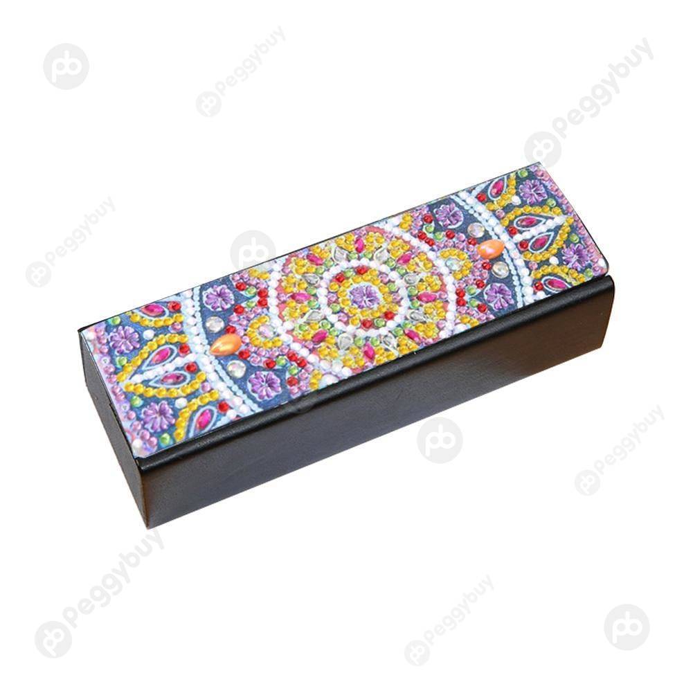 

Spceial Pattern-DIY Creative Diamond Glasses Storage Box, 501 Original
