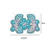 3pcs DIY Full Drill Diamond Painting Hairpin Butterfly Flower Girl Headwear Kit
