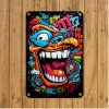 2pcs - Vibrant Urban Graffiti - Vintage Metal Signs(8*12Inch) 