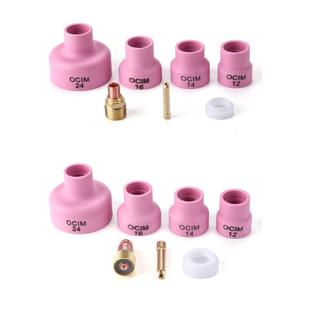 

Ceramic Cup Welding Equipment Complete Kit for WP9/20 TIG Welding Torches, 1.6mm, 501 Original