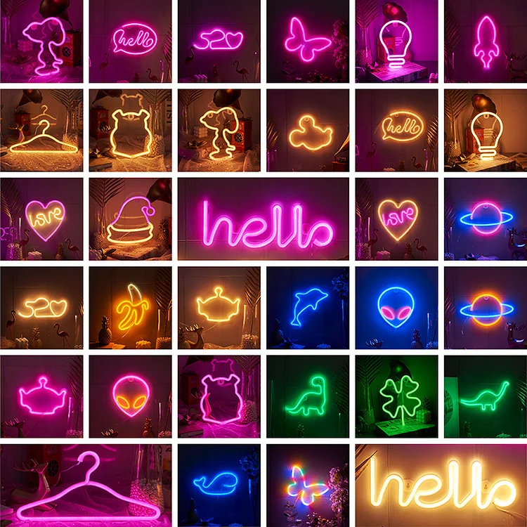 LED Neon Outdoor Wall Light