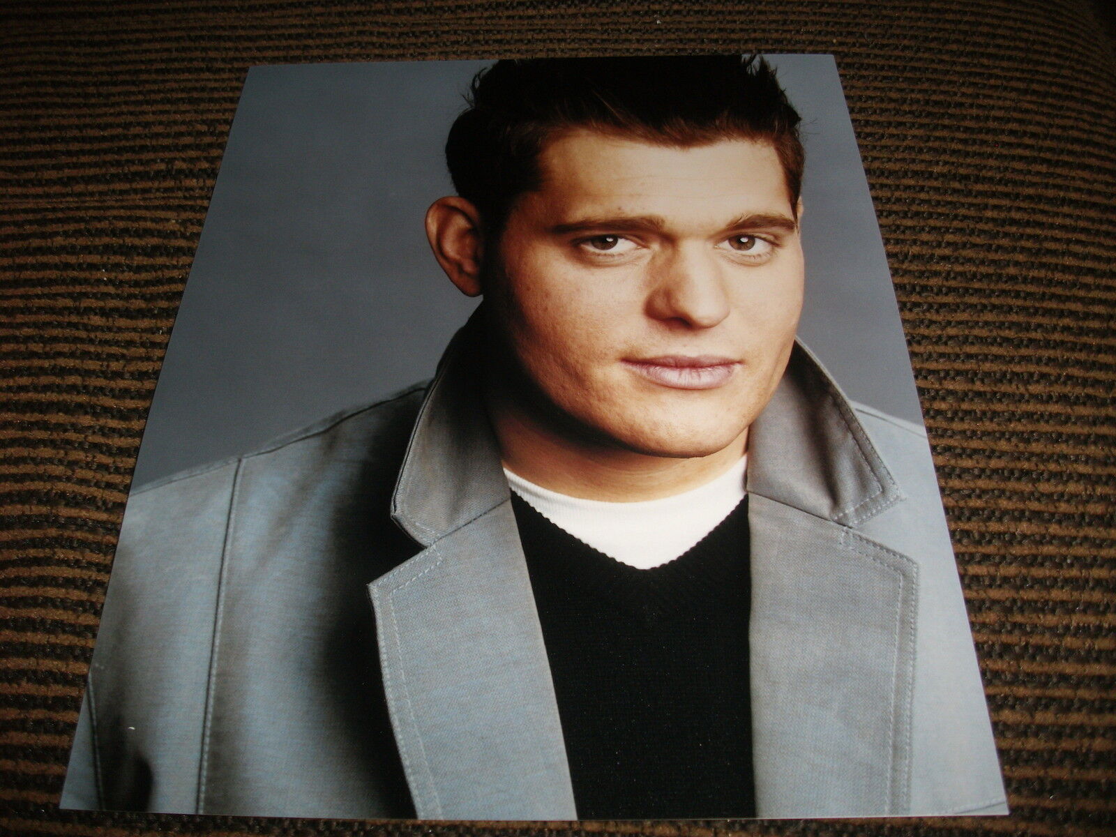 Michael Buble Color 8x10 Photo Poster painting Music Sexy Promo