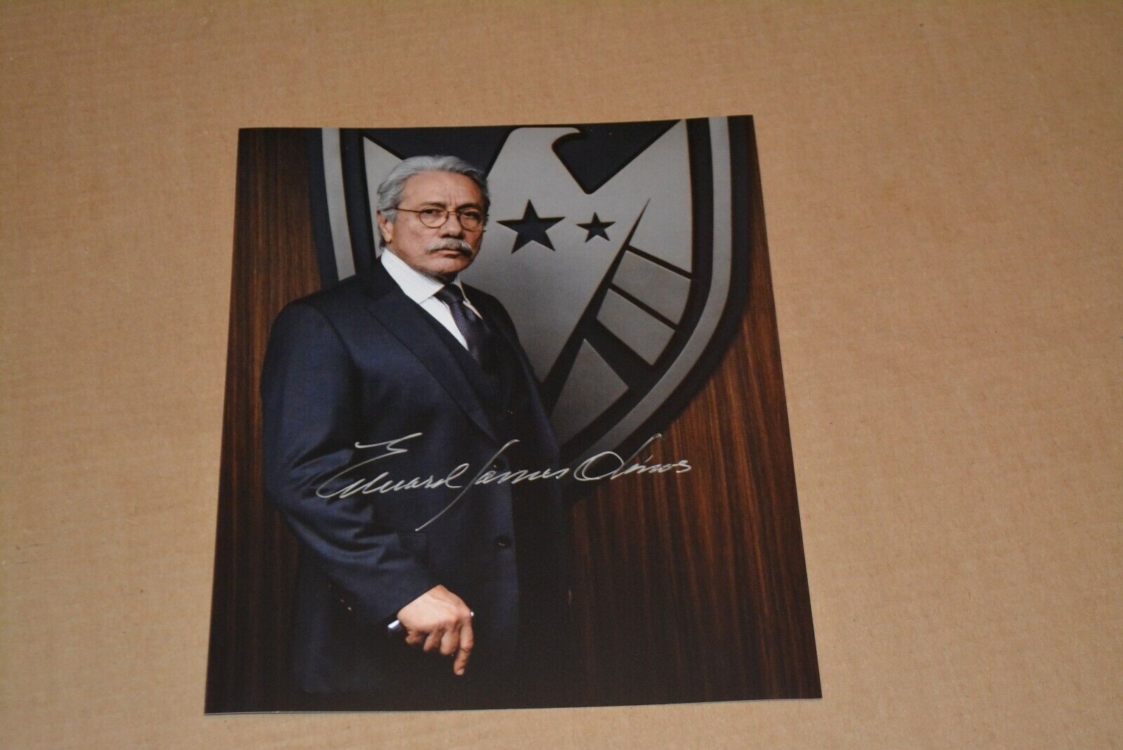 EDWARD JAMES OLMOS signed autograph In Person 8x10 20x25 cm AGENTS OF SHIELDS