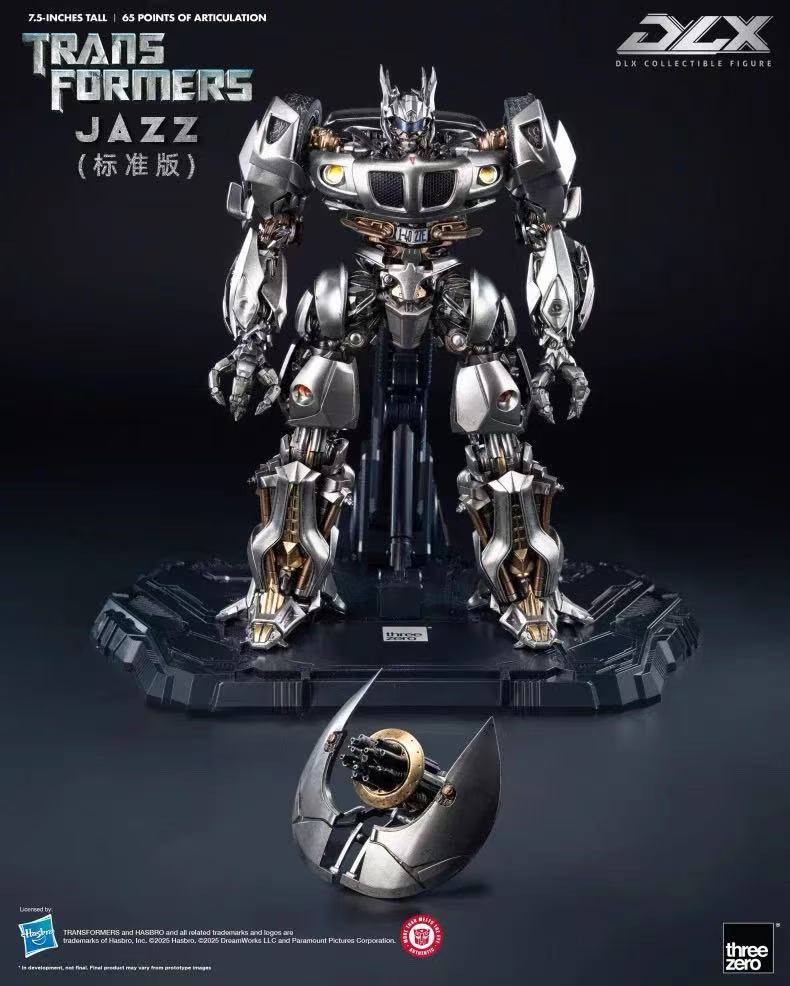 Threezero - Transformers DLX Jazz 3Z09000W0 3Z10460W0 (Licensed) Action Figure-