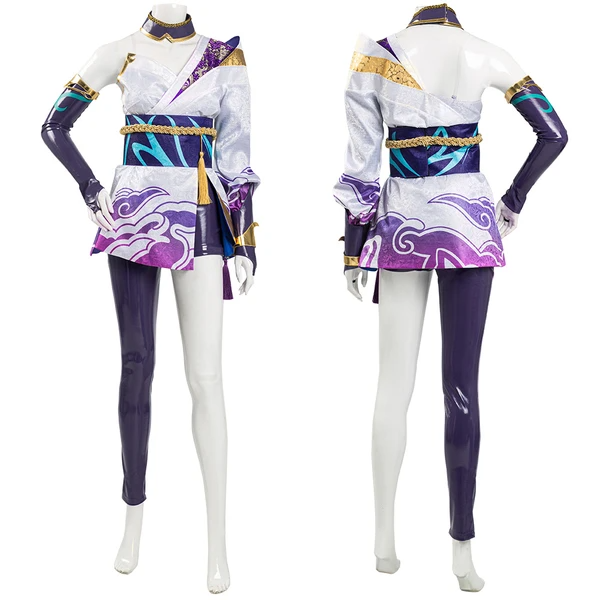League of Legends LoL 2020 Spirit Blossom Riven New Skin Cosplay Costume Halloween Carnival Suit