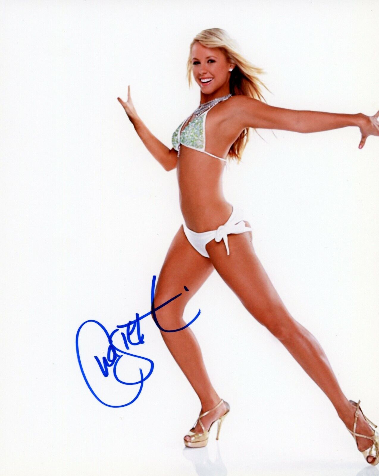 ~~ CHELSIE HIGHTOWER Authentic Hand-Signed Dancing with the Stars