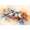 (60*40cm)Branch Birds Flowers - Full Round Drill Diamond Painting
