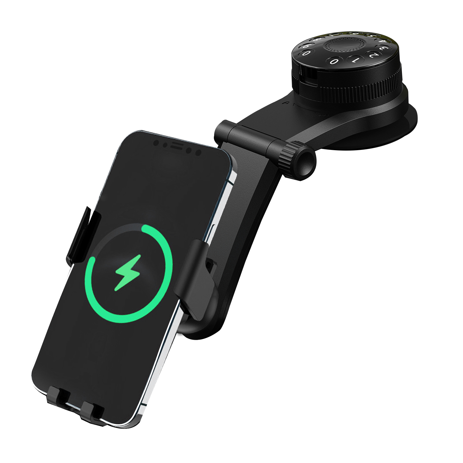 

Wireless Car Mount Charger, 15W Qi Suction Cup Auto Phone Charging Holder, 501 Original