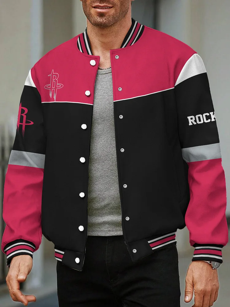 Houston Rockets Limited Edition Full-Snap Casual Jacket