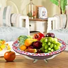 DIY Mandala Flower Diamond Painting Dining Plate Home Dining Table Fruit Tray Kits