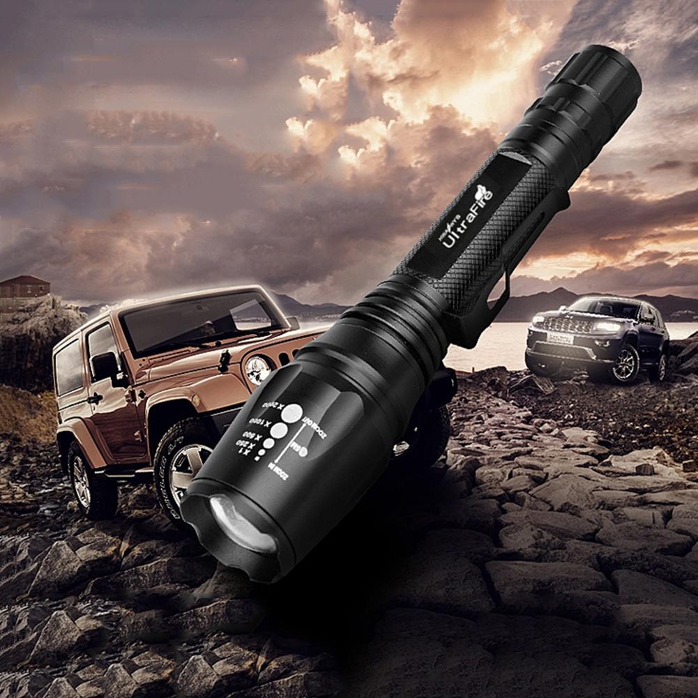 

Xinsite 8802 1000LM 10W T6 LED Flash Zoomable Waterproof Torch, 501 Original